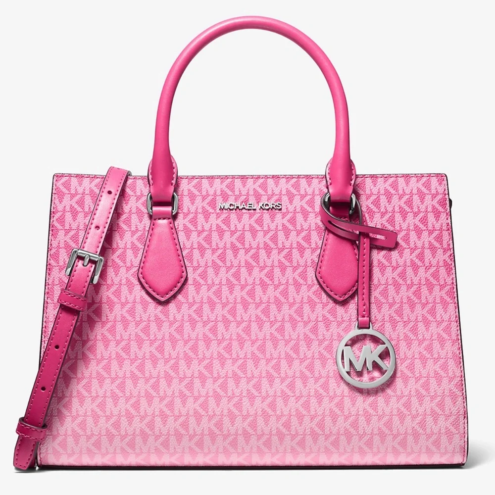 Michael Kors Sheila Medium Ombré Signature Logo Satchel
DRAGONFRUIT
NWT - Picture 2 of 16